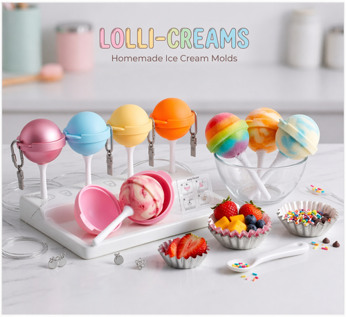 Silicone Lolipop Ice Cream Maker(5pcs)