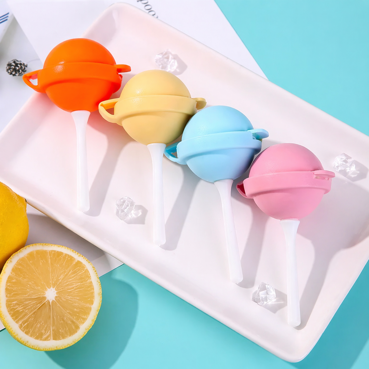 Silicone Lolipop Ice Cream Maker(5pcs)