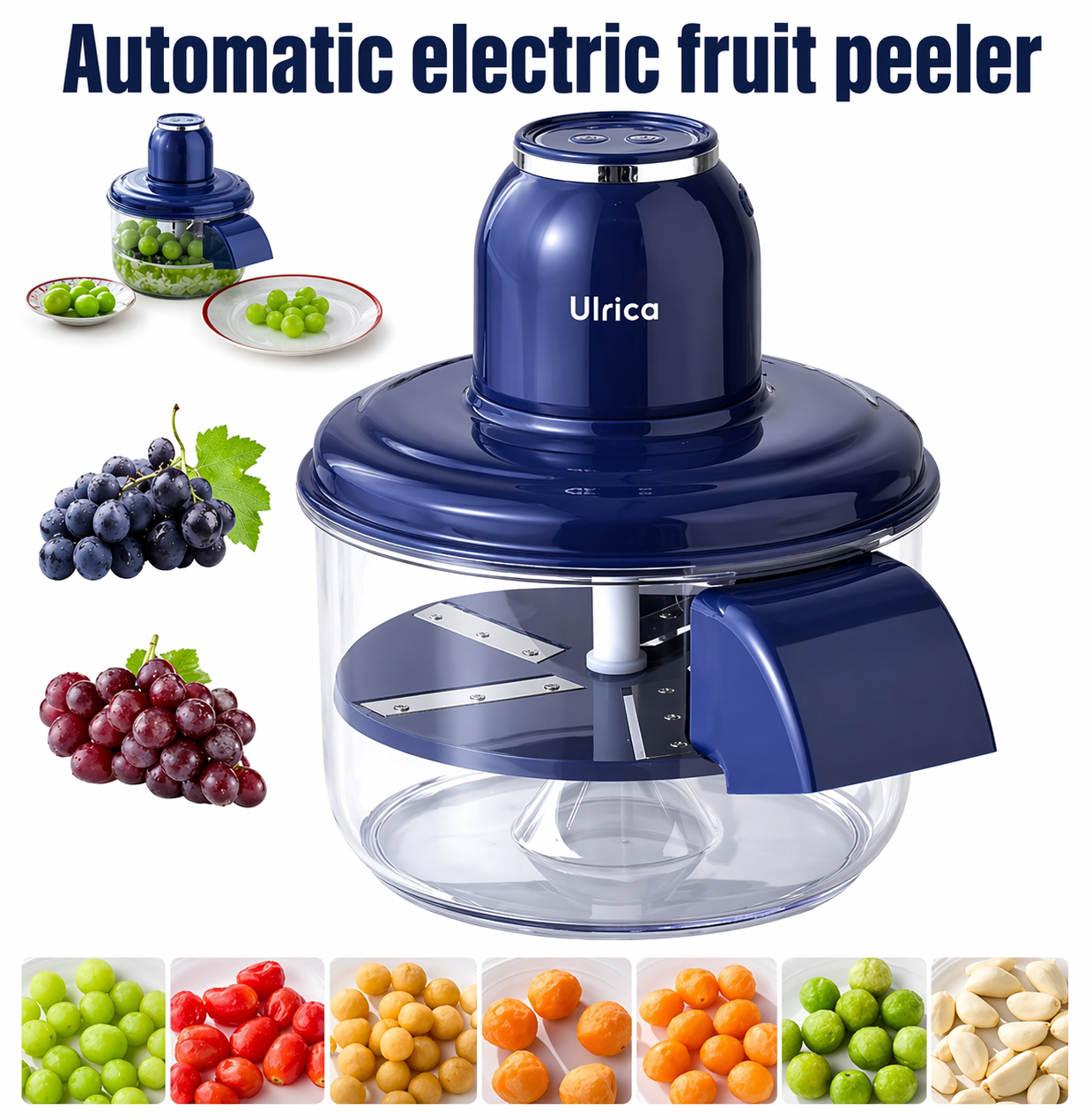 Electric Fruit Peeler – Portable Automatic Peeling Machine